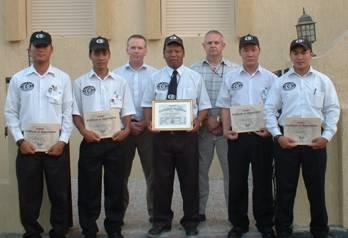 Gurkhas awarded by Kellog Brown  Root (KBR) Kuwait